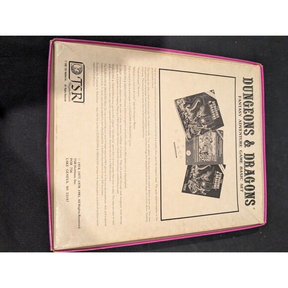 TSR Dungeons & Dragons Basic Set 1981 Moldvay w/ B2 & B3 Modules RPGA Forms Mint - Picture 6 of 16